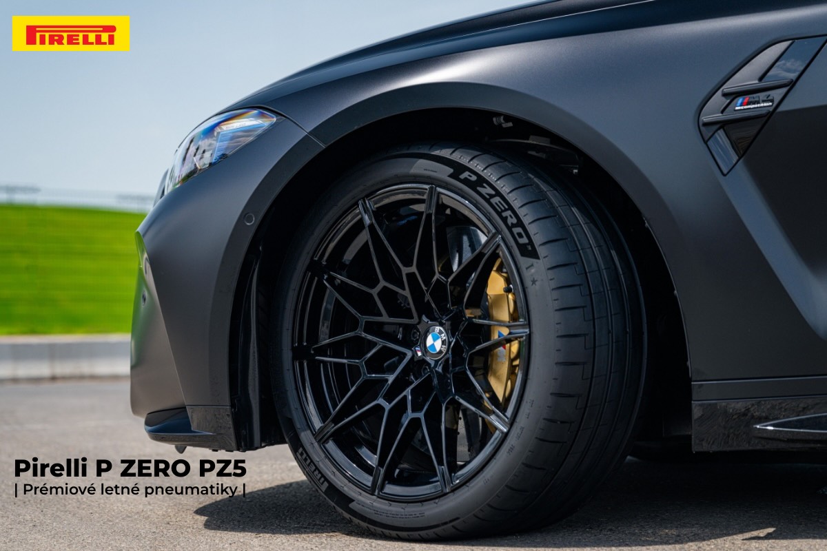 Špičková letná pneumatika **Pirelli P ZERO PZ5** je určená pre športové vozidlá a poskytuje vynikajúcu priľnavosť, precízne riadenie a stabilitu pri vysokých rýchlostiach.